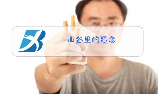 山谷里的思念 原唱图片